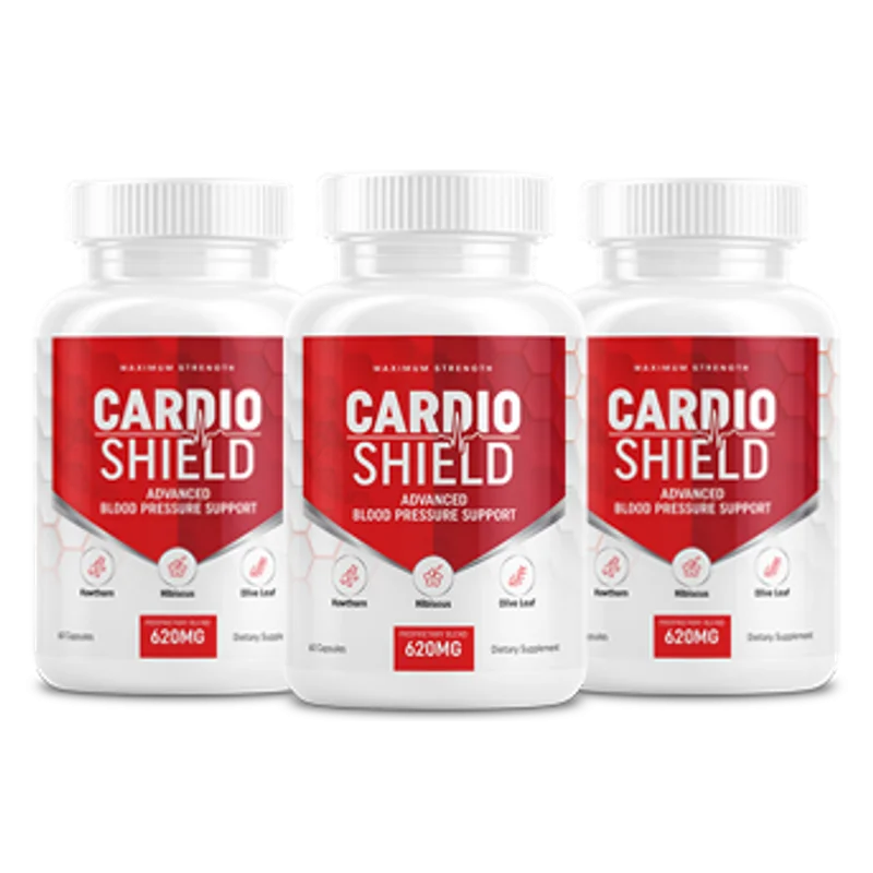 Cardio Shield Blood Sugar Relief Supplement — 3 Bottle / 90 Day Pack