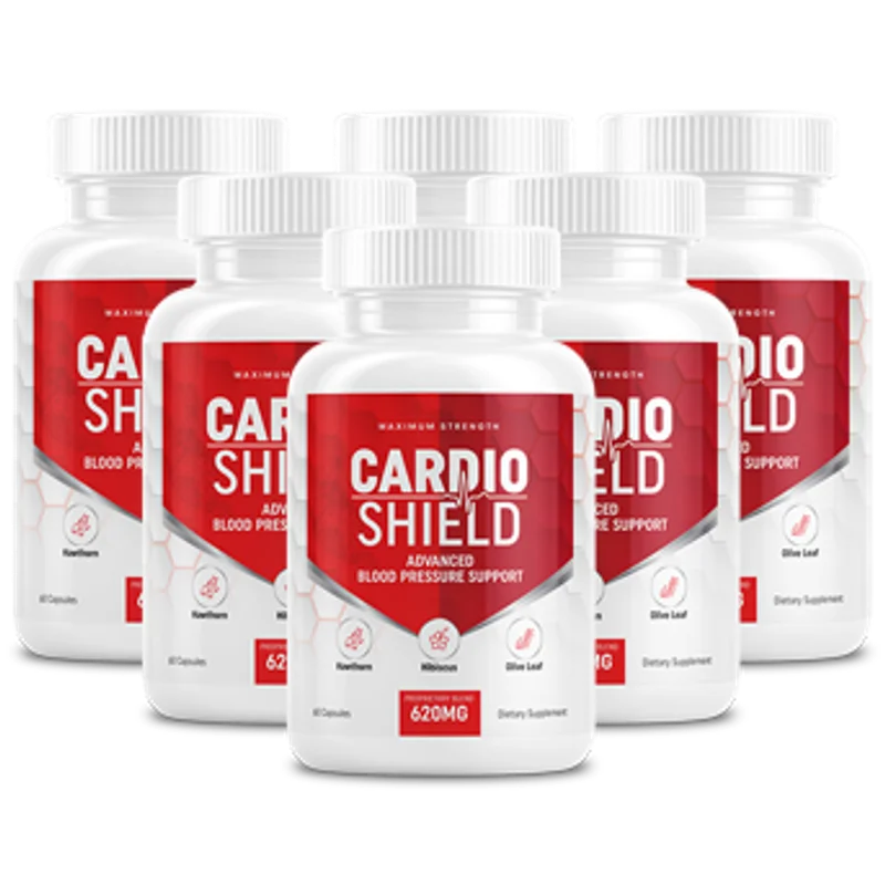 Cardio Shield Blood Sugar Relief Supplement — 6 Bottle / 180 Day Pack